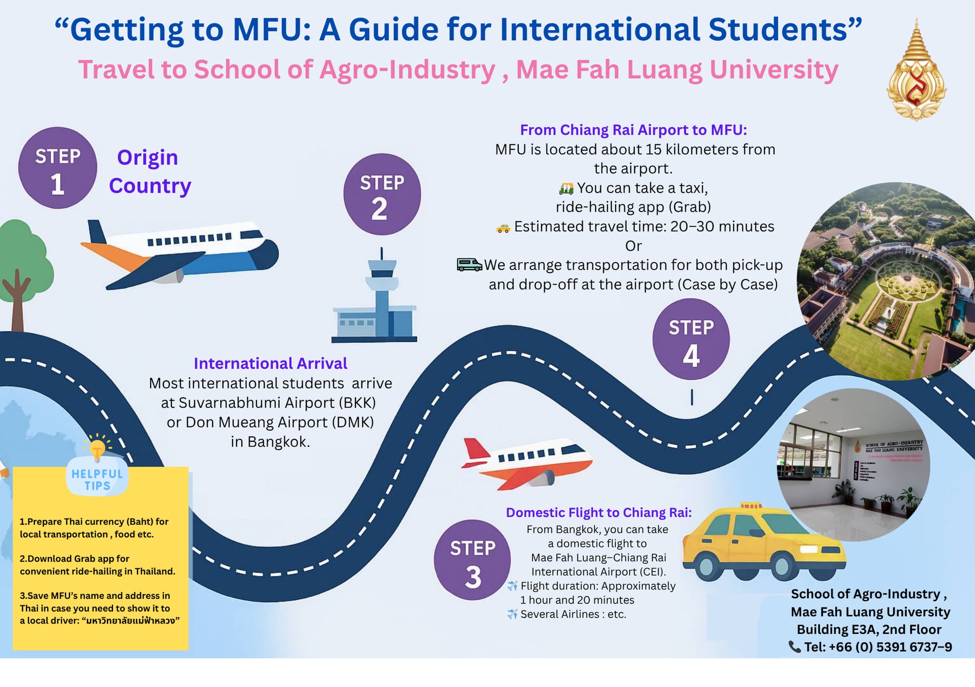 Getting to MFU: A Guide for International Students